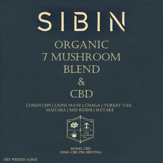 Organic 7 Mushroom Blend & CBD Infusion