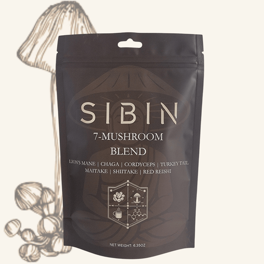 Organic 7 Mushroom Blend - Sibin